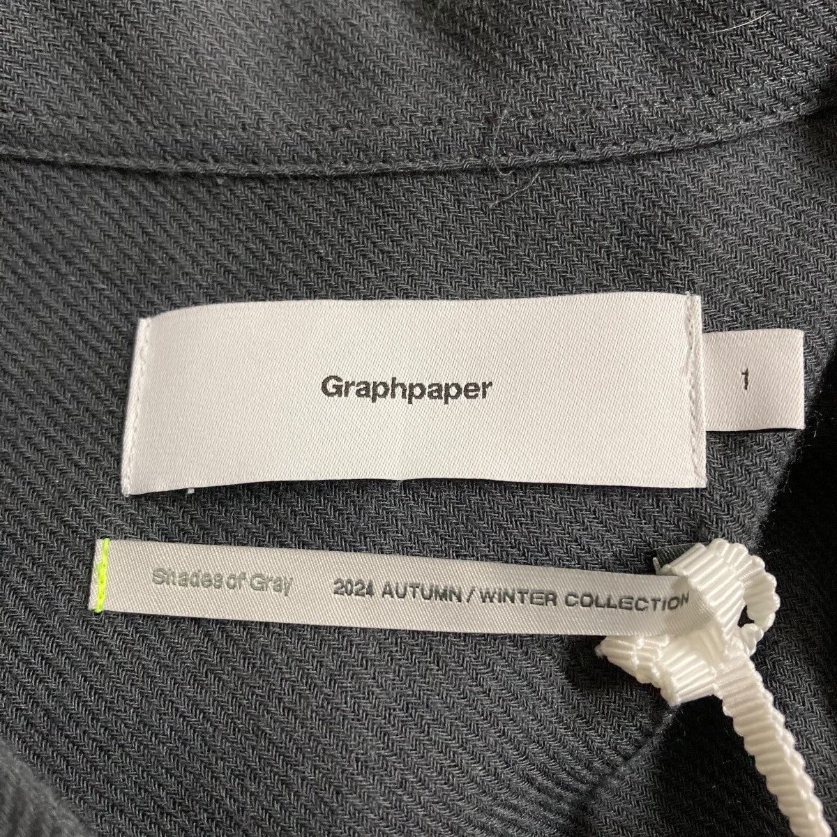 Graphpaper バンドカラーシャツ ※タグ付き Graphpaper] Oxford Oversized Bandcollar Shirt – MaW SAPPORO