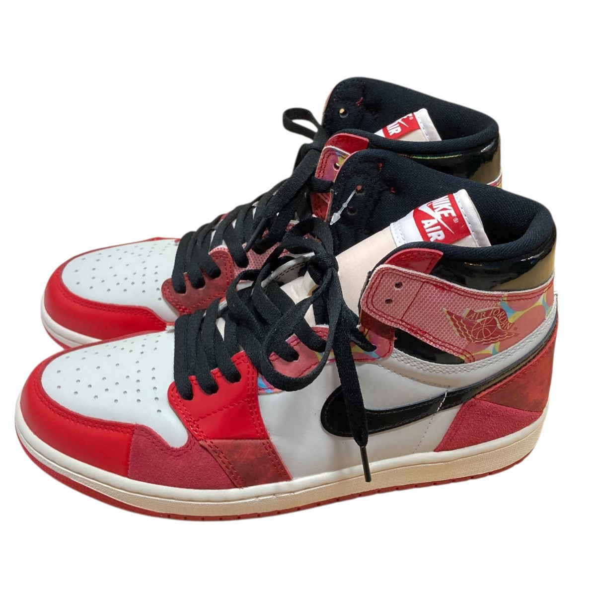 Nike バーガンディ ハイカットスニーカー NIKE×Spider-Man ハイカットスニーカー DV1748-601 レッド