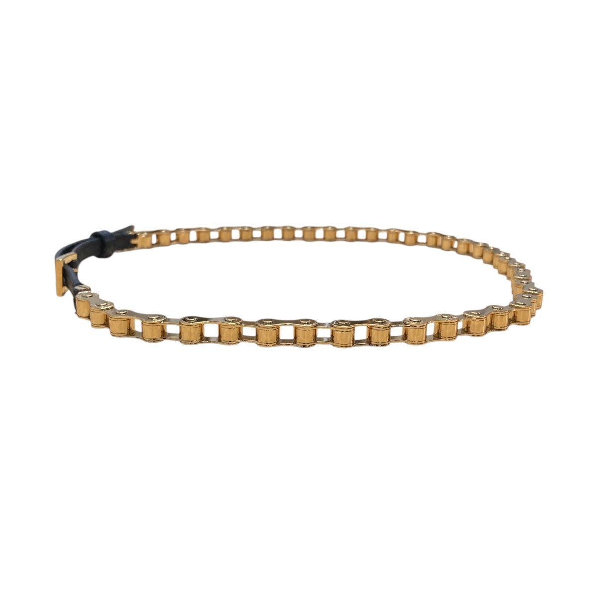 BURBERRY ゴールドチェーンベルト ZDD04-006990 BURBERRY(バーバリー) チェーンベルト ゴールド×ブラック