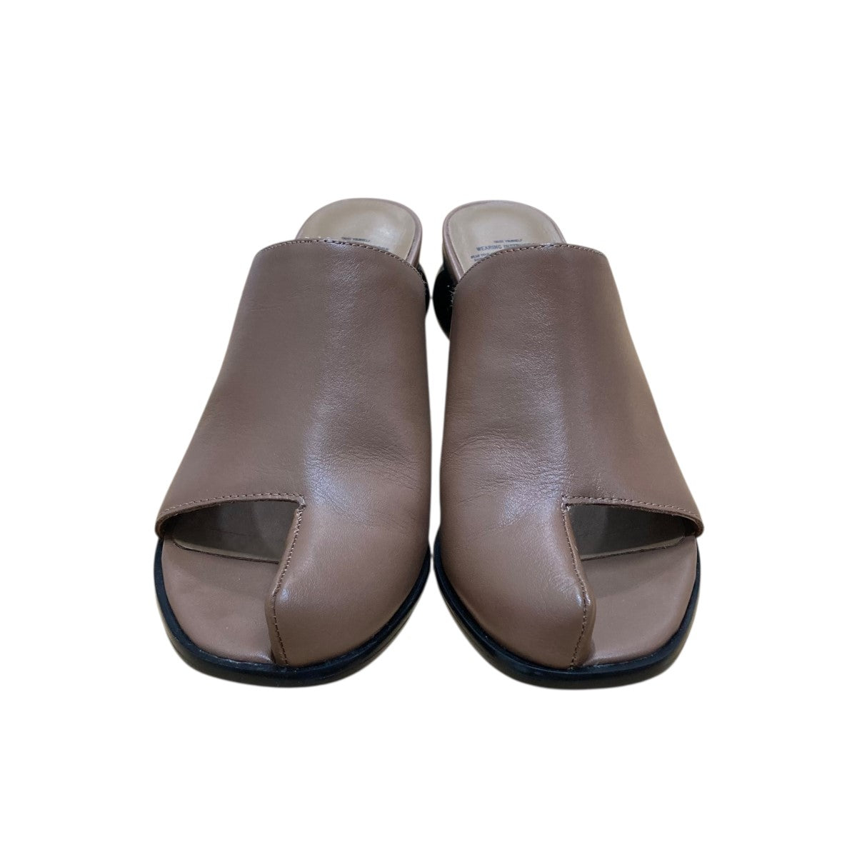 ミハラヤスヒロ　ビリヤードサンダル MAISON MIHARA YASUHIRO Maison 22SS MESH MATERIAL SANDALS
