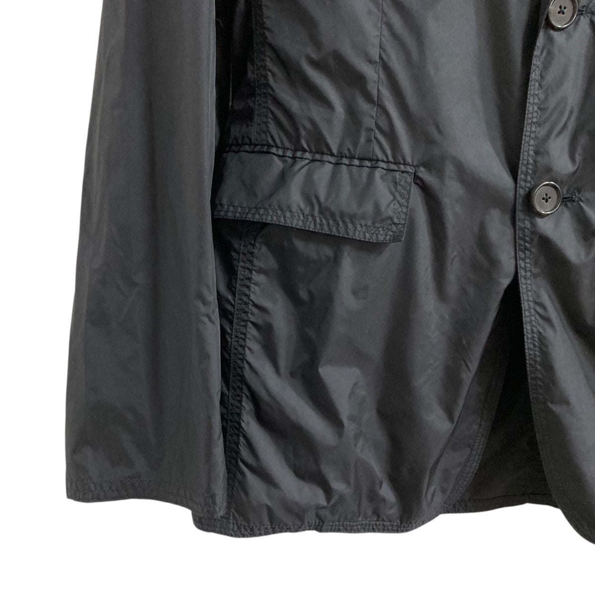 JIL SANDER(ジルサンダー) ナイロンテーラードジャケット ブラック