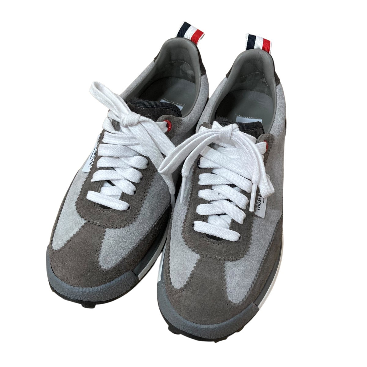 Thom Browne(トム・ブラウン) ローカットスニーカー グレー