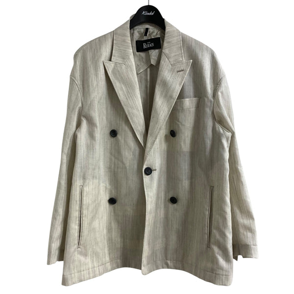 THE RERACS アイボリー ジャケット THE RERACS(ザリラクス) テーラードジャケット 20ss-rejk-100-j