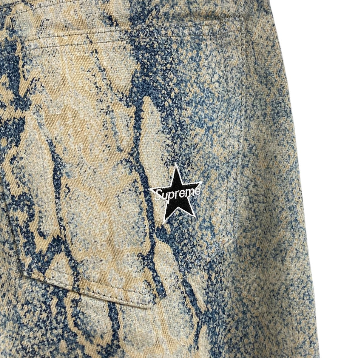 【現品限り一斉値下げ！】 Supreme(シュプリーム) Regular Jean Snakeデニムパンツ パンツ