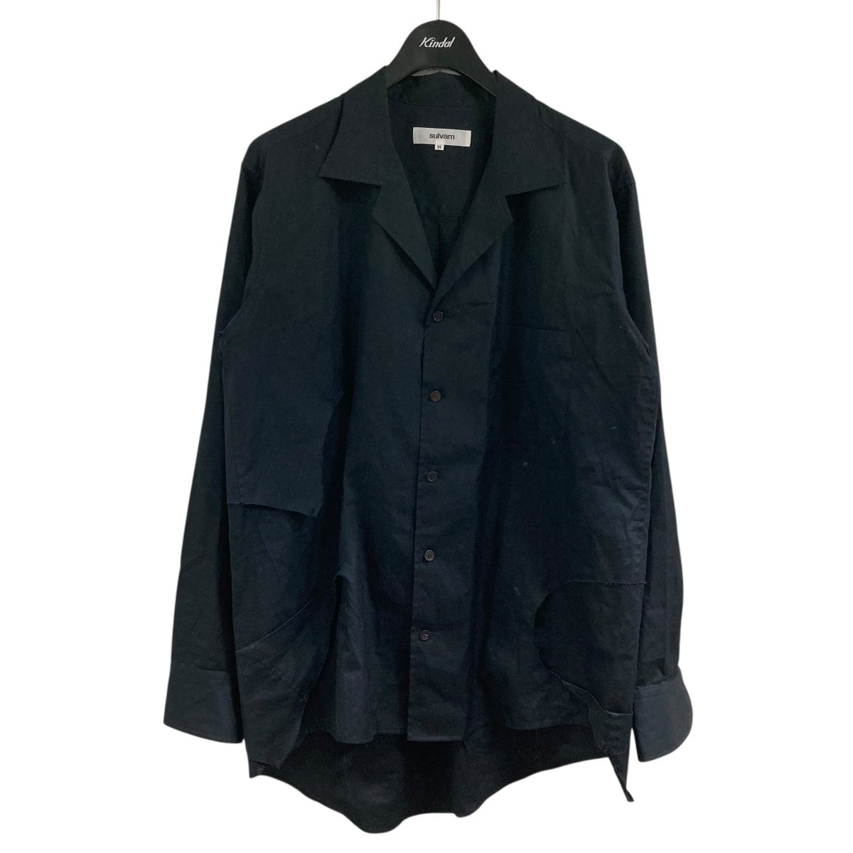 sulvam(サルバム) ウールメッシュカーディガン SK K05 830
