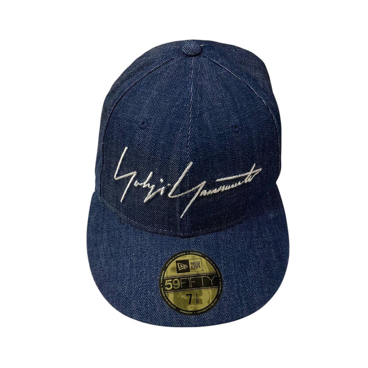 【レア】Yohji Yamamoto × NEWERA ヨウジ キャップ デニム Yohji Yamamoto 新品 ヨウジヤマモト x ニューエラ NEW ERA