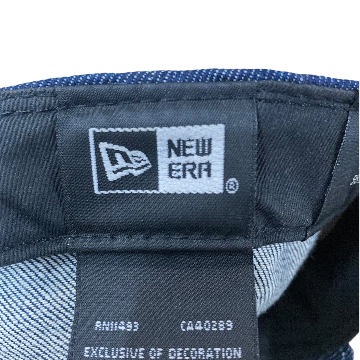 YOHJI YAMAMOTO×New Era デニムキャップ インディゴ サイズ 56.8
