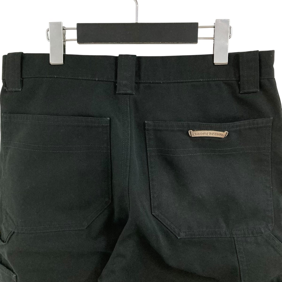 クロムハーツ CARPENTER CNVS BLK カーペンターロングパンツ32 CHROME HEARTS クロムハーツ サイズ:32インチ CARPENTER CNVS