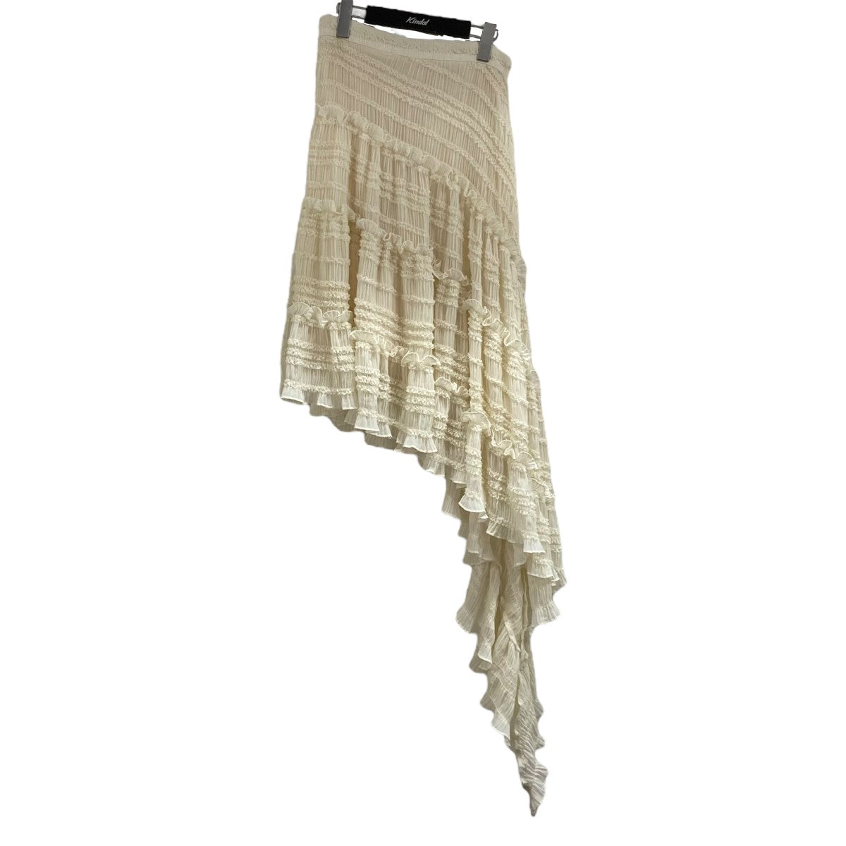 イレギュラーヘムフリルスカート