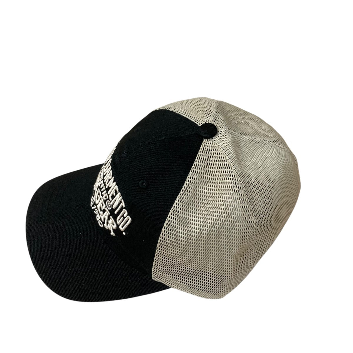 Stussy メッシュキャップ ホワイト/ブラック