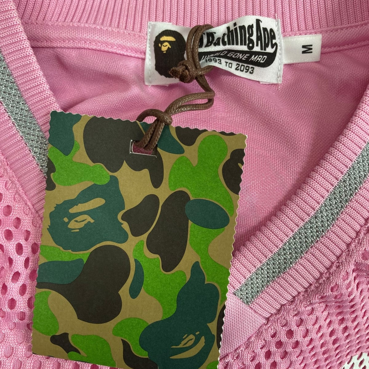 Aape BY A BATHING APE フィッシング メッシュベスト F AAPE METALLIC APE FACE SLEEVELESS HOODIE – aapeus.com