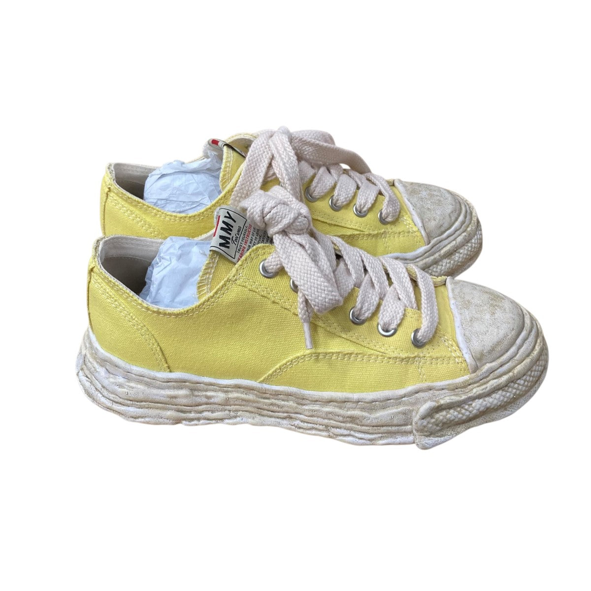 MaxMara ベルクロスニーカー ホワイト/イエロー/ブラック 206_9031_m_02.jpg