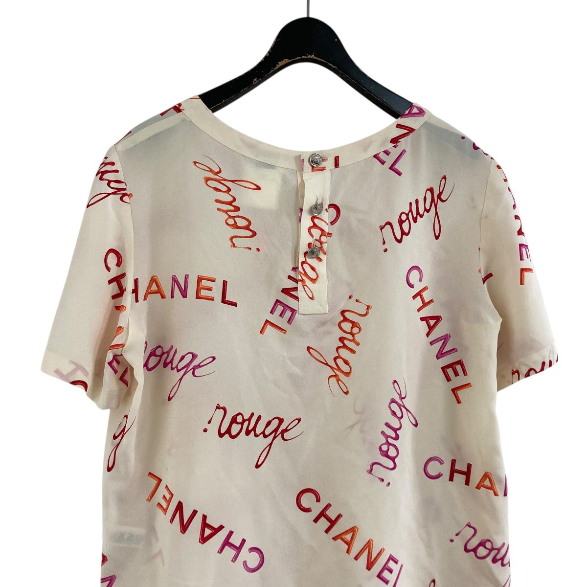 シャネル CHANEL トップス カットソー 38 CHANEL シャネル トップス カットソー ココマーク メッシュ 38