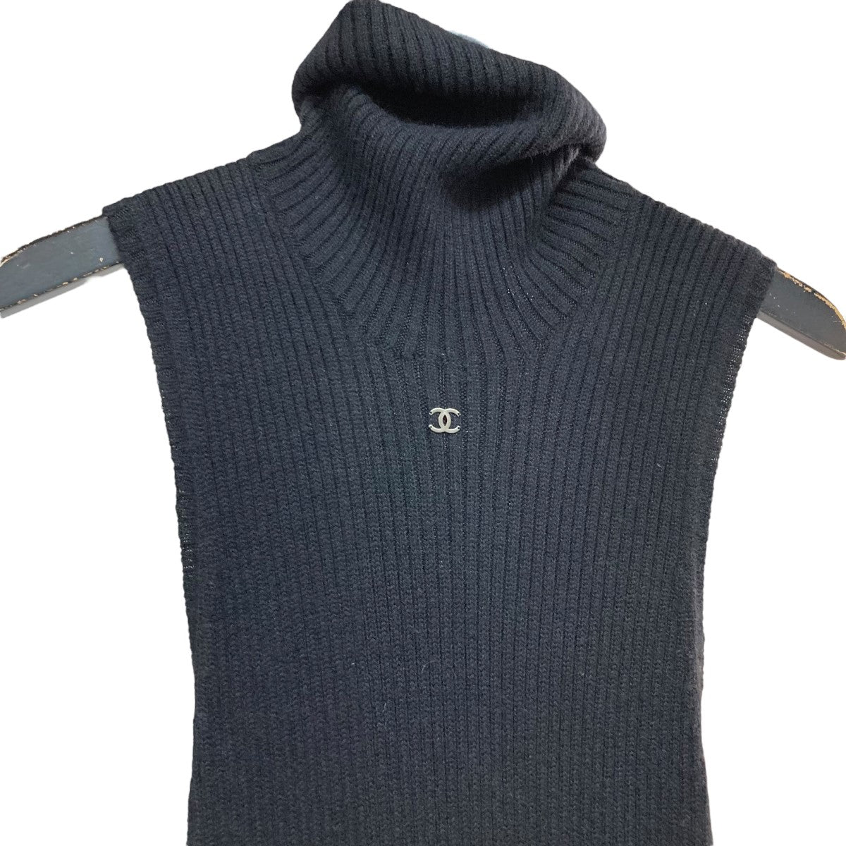 CHANEL(シャネル) ココマークニットワンピース P13864V00681 ブラック