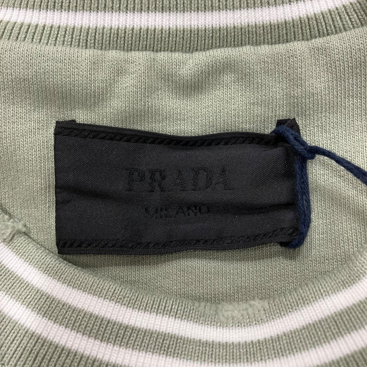 PRADA(プラダ) フェード加工クルーネックスウェットトレーナー UJL69B