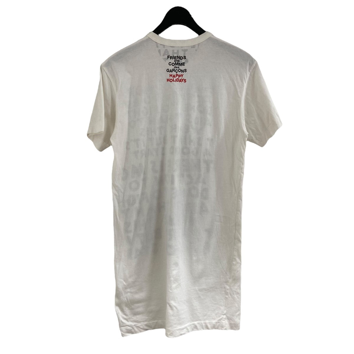 COMME des GARCONS×Martin Margiela ロング丈エイズTシャツ OB