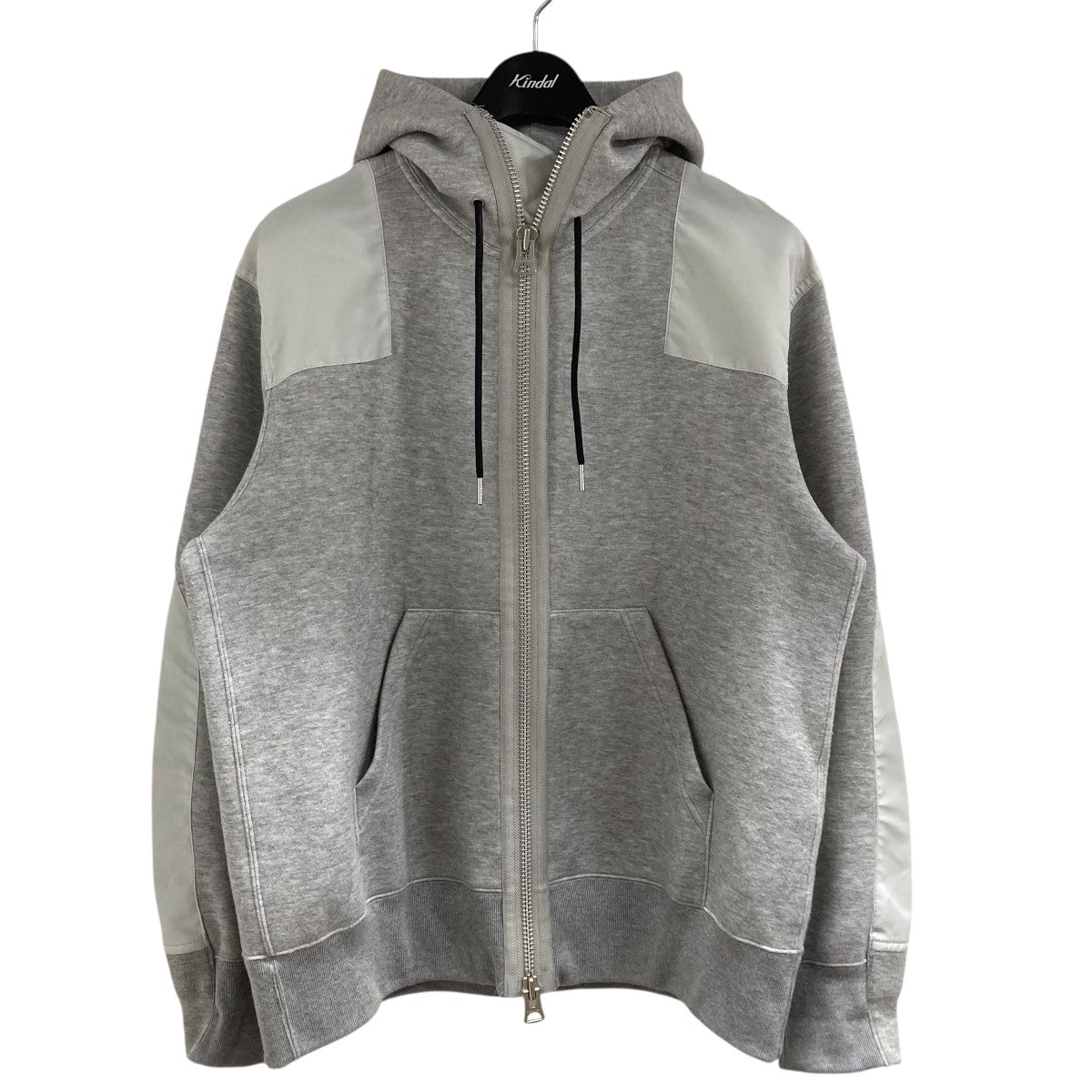 25ss　極美品　sacai Doeskin Mix Jacket　ドッキング 25ss 極美品 sacai Doeskin Mix Jacket ドッキング - メルカリ