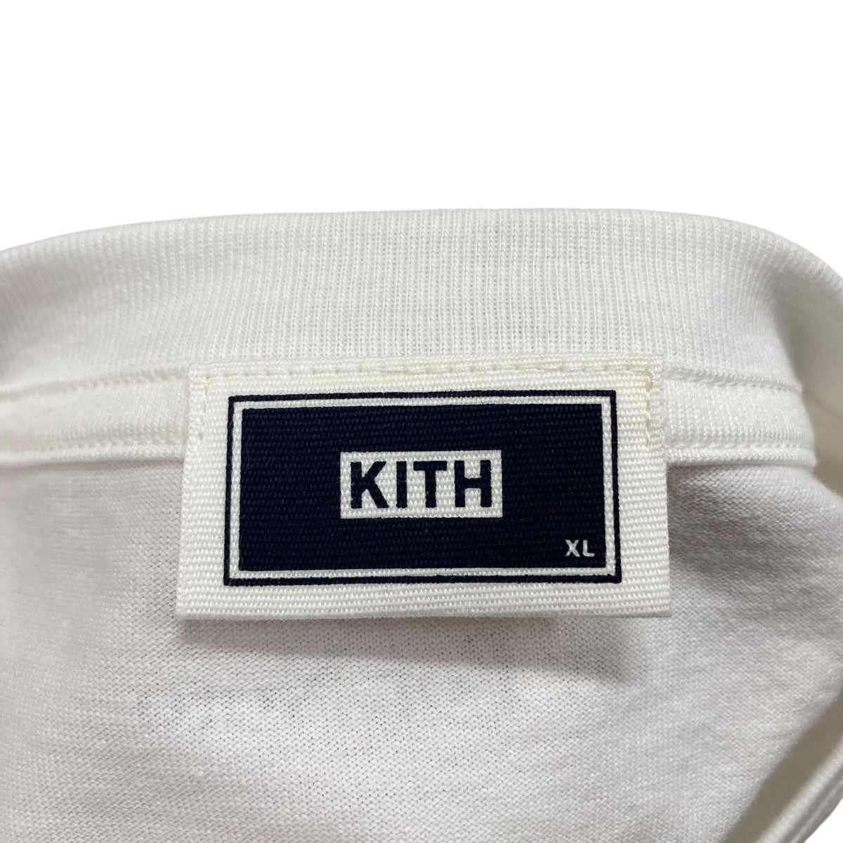 KITH(キス) ロゴプリントTシャツ 24-071-060-0078-1-0 ホワイト