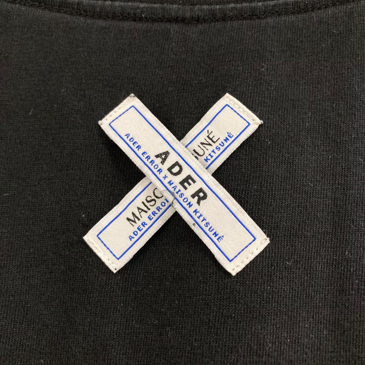 MAISON KITSUNE×ADER error キツネパッチTシャツ KMM-39660-B