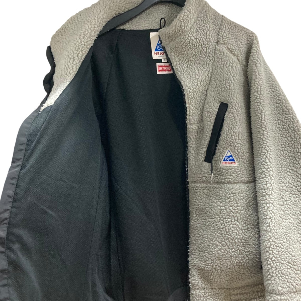 CAPE HEIGHTS×ARK STANDARD フリースジャケット グレー サイズ M