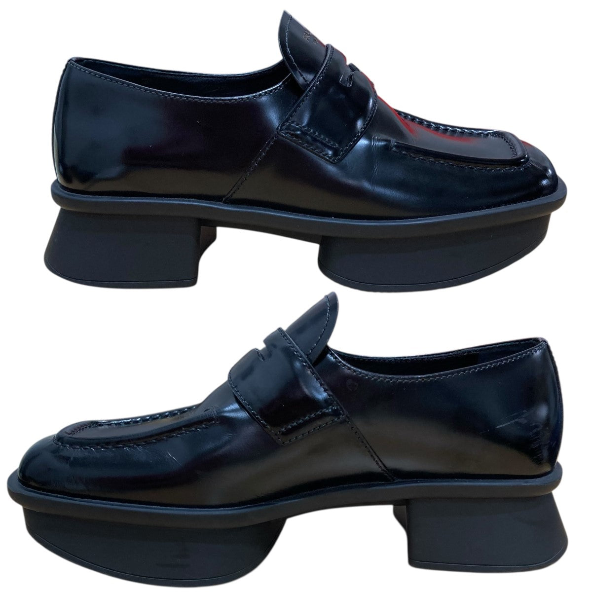 PRADA(プラダ) ローファー ブラック サイズ 36｜【公式】カインドオル