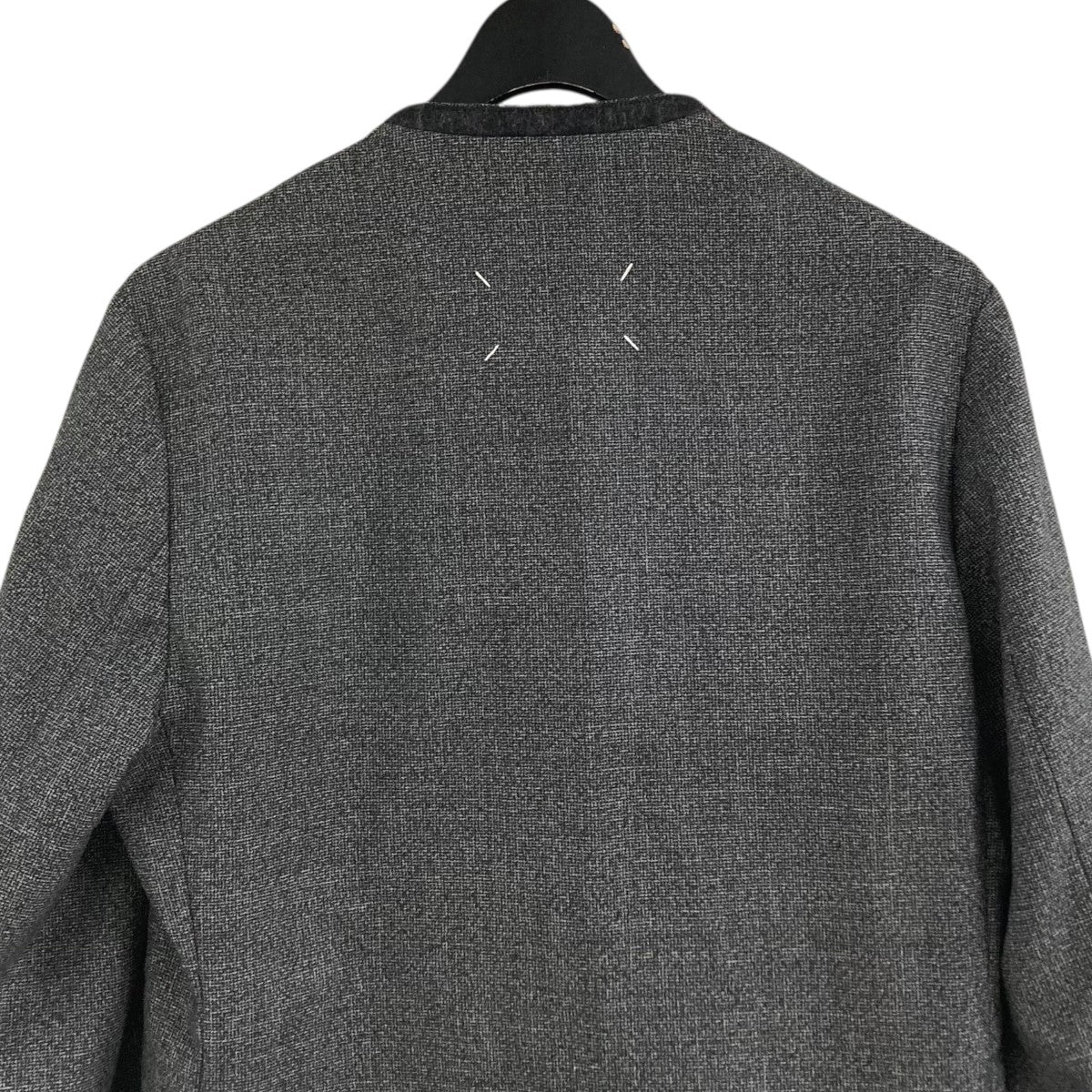 maison margiela ノーカラージャケット 44 メゾンマルジェラ Maison Margiela 10 17AW Collarless Jacket