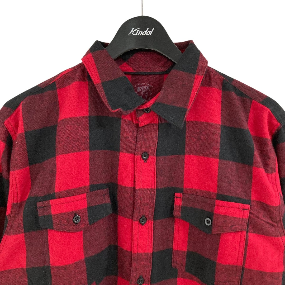 MASTERMIND マスターマインド オーバーサイズ チェックシャツ Mastermind JAPAN×ANTI SOCIAL SOCIAL CLUB チェックシャツ