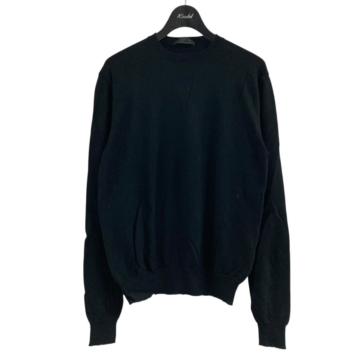 PRADA(プラダ) ニットポロシャツ DNA793 ブラック サイズ 46｜【公式