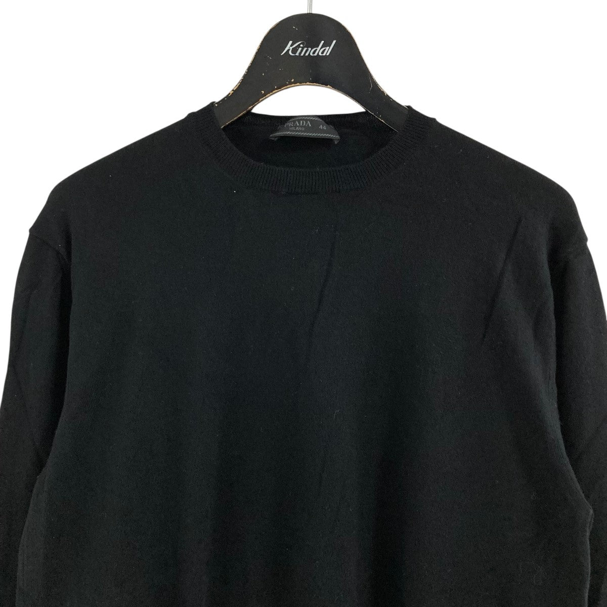 PRADA(プラダ) タートルネック総柄ニットP26421 P26421 ブラック