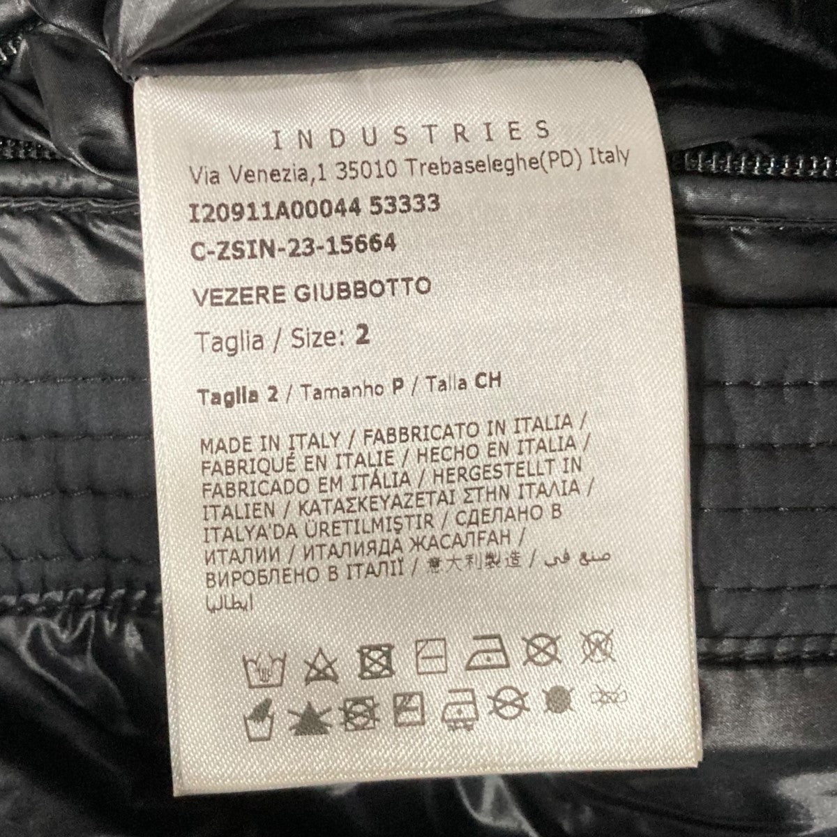 ダウンジャケットI20911A00044 VEZERE GIUBBOTTO