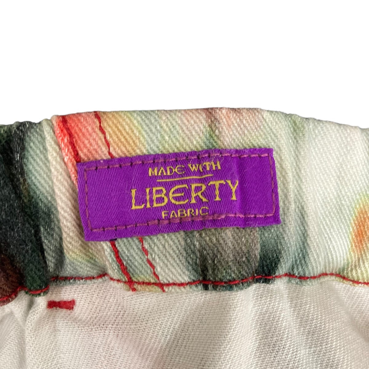 Supreme ロゴプリント パンツ 32サイズ Supreme(シュプリーム) ベルテッド総柄パンツ LIBERTY FLORAL