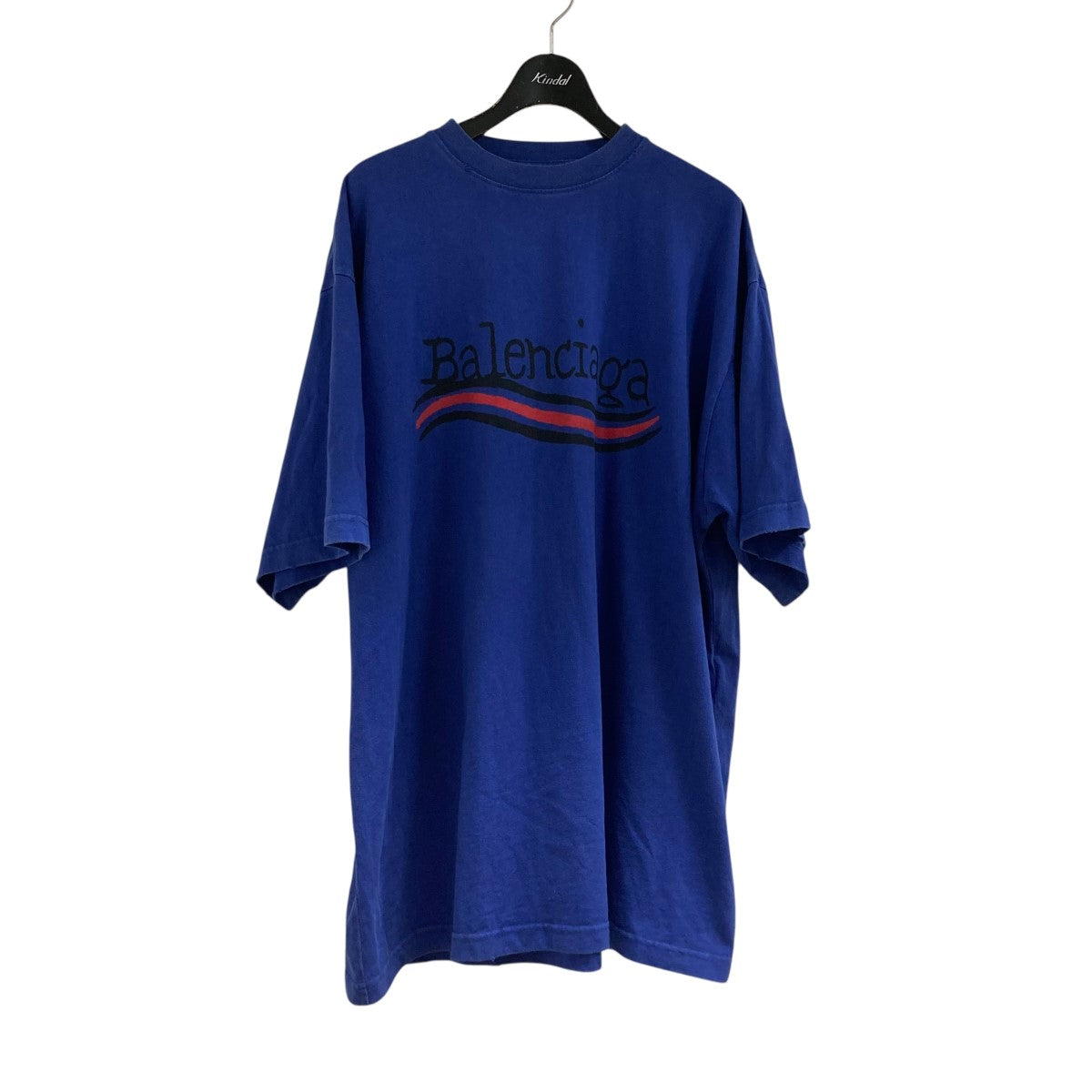 BALENCIAGA バレンシアガ ポリティカルキャンペーンロゴTシャツ BALENCIAGA(バレンシアガ) キャンペーンロゴ半袖Tシャツ 641675