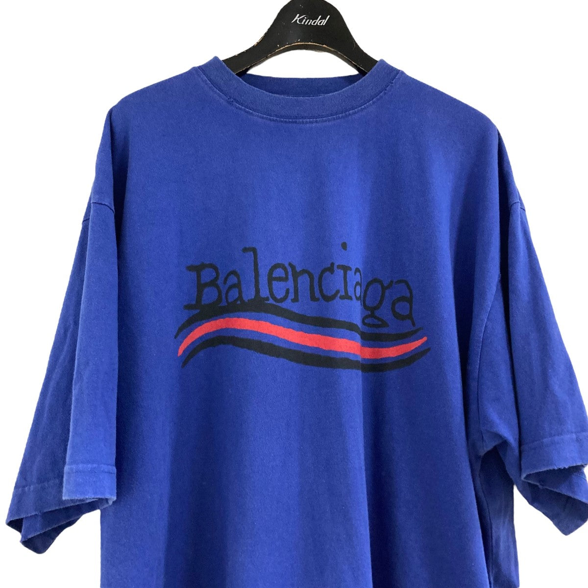 BALENCIAGA ロゴ Cropped 半袖 Tシャツ コットン 2色 関税送料込 eCom-783399TRVC23521_F.jpg