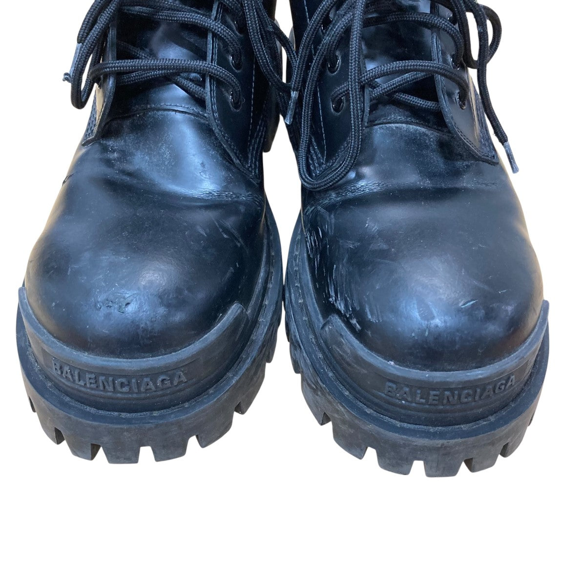 BALENCIAGA バレンシアガ レースアップブーツ/STRIKE LACE-UP