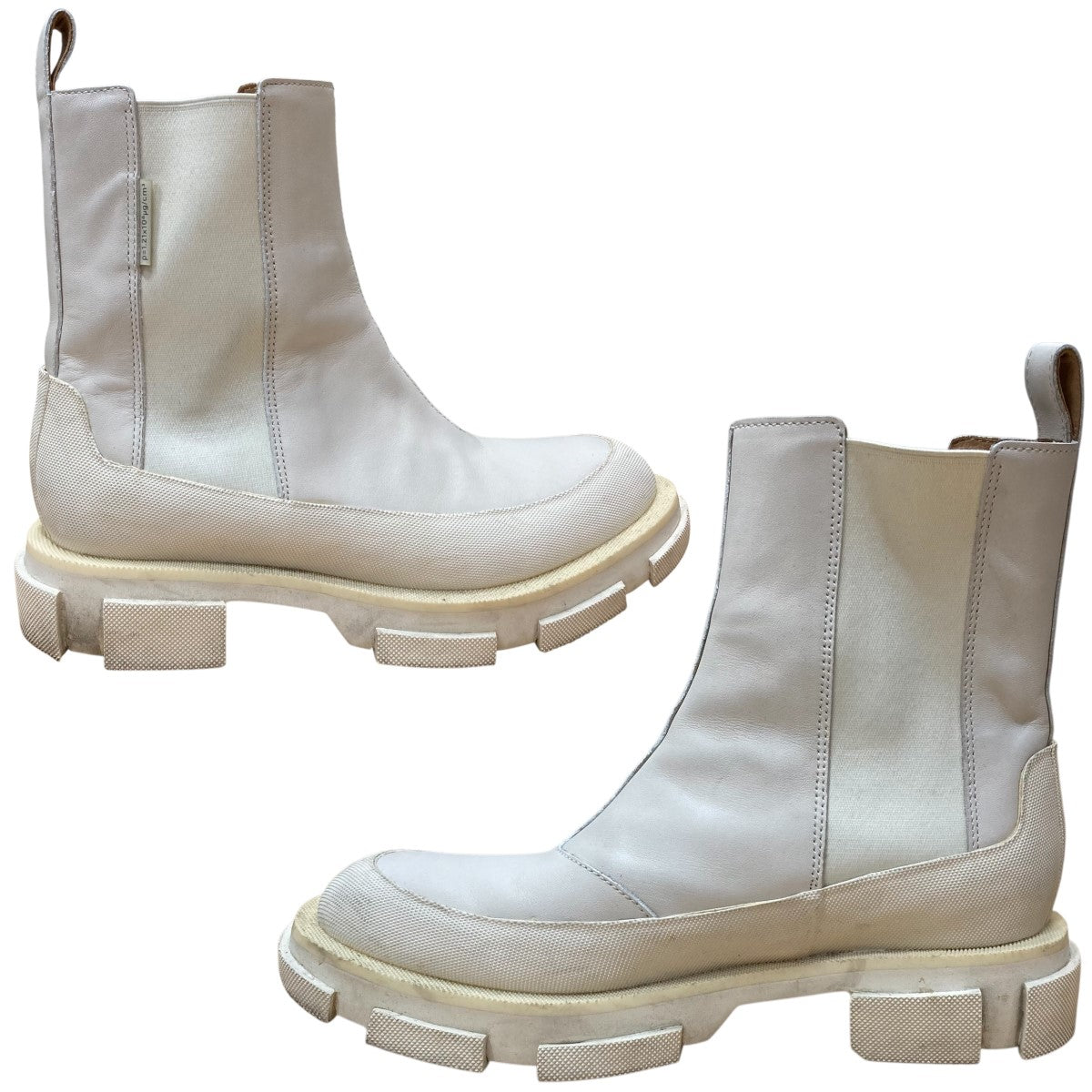 BOTH(ボース) サイドゴアブーツ アイボリー サイズ 42｜【公式