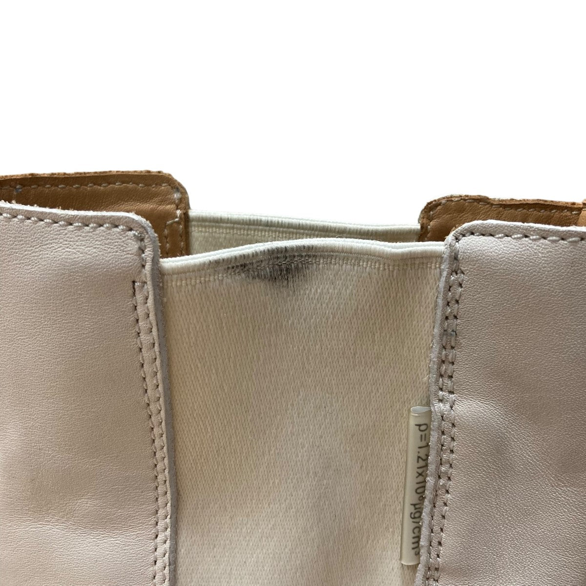 BOTH(ボース) サイドゴアブーツ アイボリー サイズ 42｜【公式