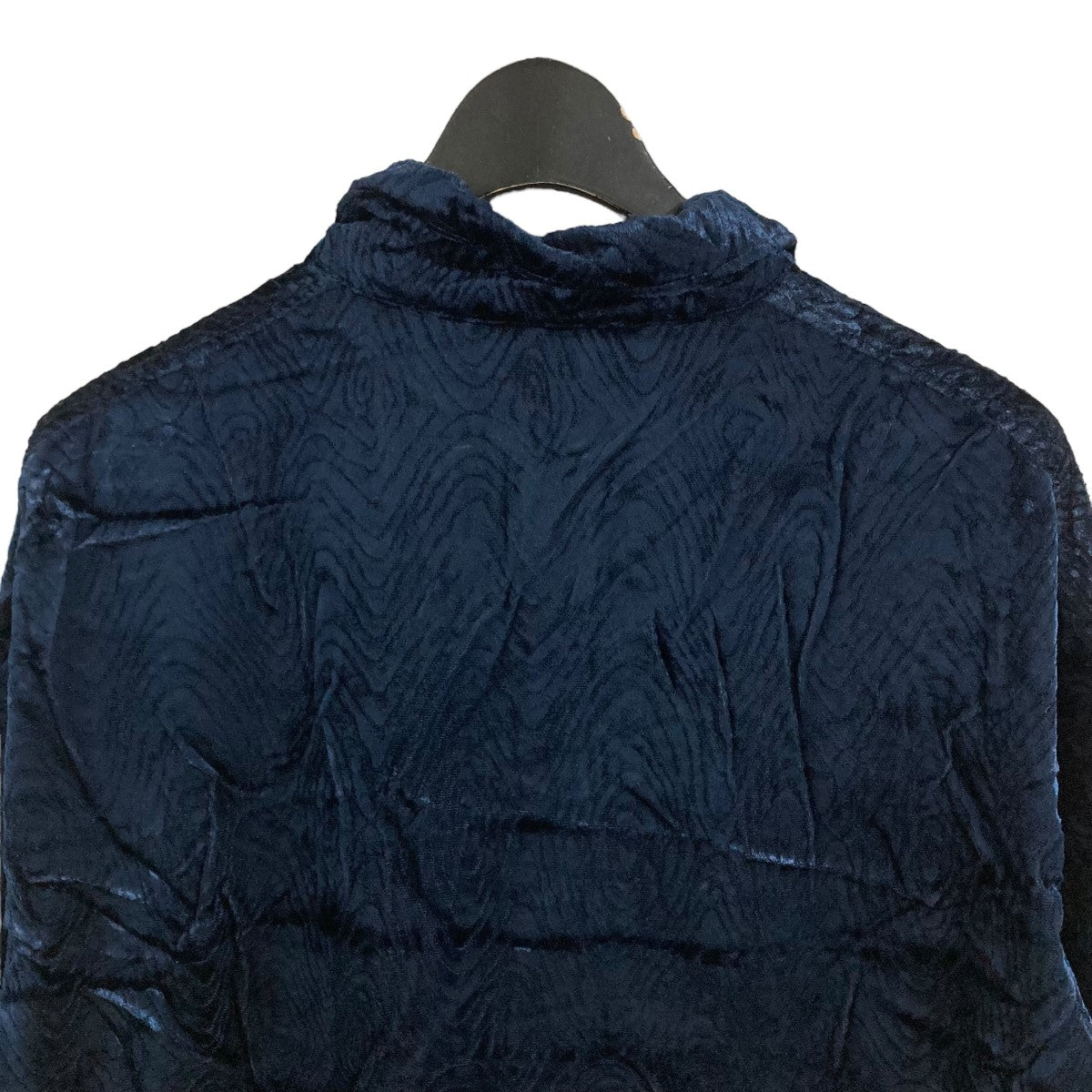 BAC PROJECT×semoh 深海ベロアシャツ 22-6-08 BAC ネイビー サイズ 1