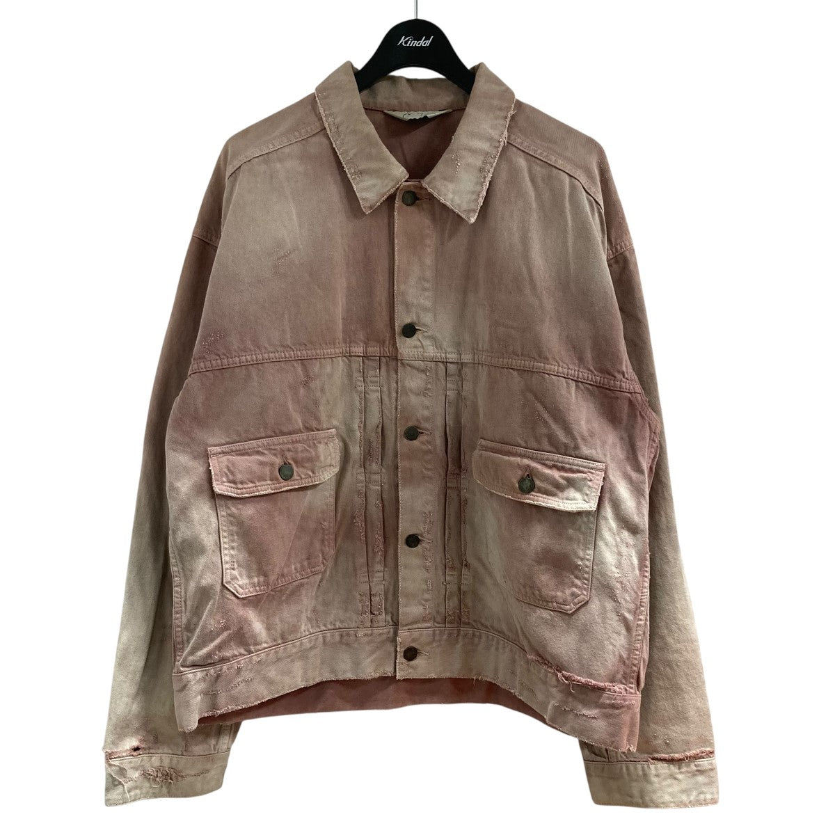 ANCELLM(アンセルム) 24AWAGING DENIM SHIRT JACKETデニム