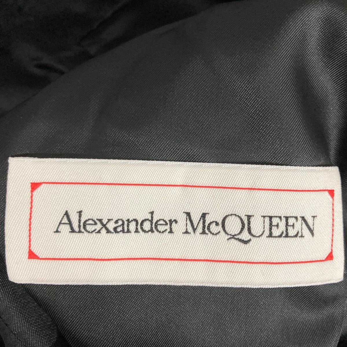 アレキサンダーマックィーン 14AWカシミア混メルトンピーコート44 ショート丈 マックキュー アレキサンダーマックイーンMcQ Alexander McQUEEN