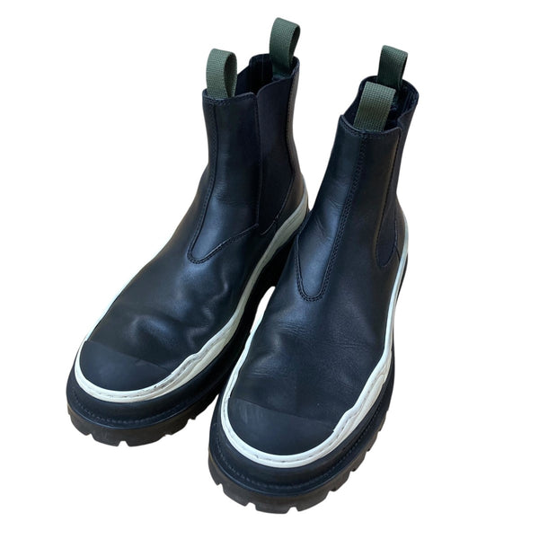 DIOR×sacai サイドゴアブーツ NV 10 21 ブラック サイズ 43｜【公式