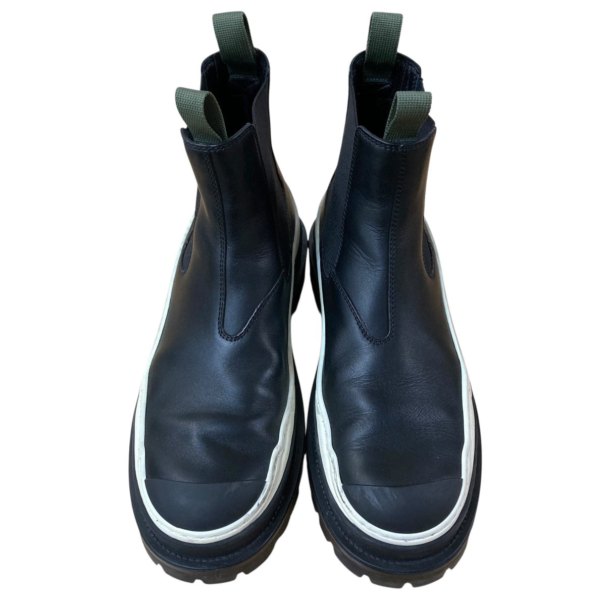 ソール新品！SACAI ブラック サイドゴアブーツ 37 ソール新品！SACAI ブラック サイドゴアブーツ 37 靴