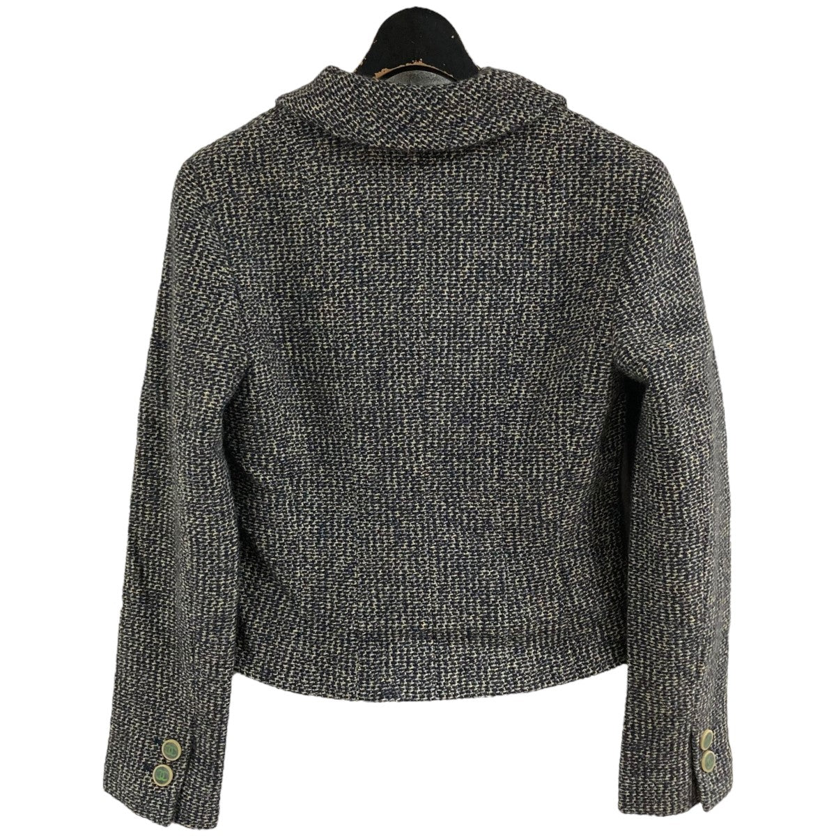 CHANEL(シャネル) ツイードジャケット P18627V10570 グレー サイズ 34