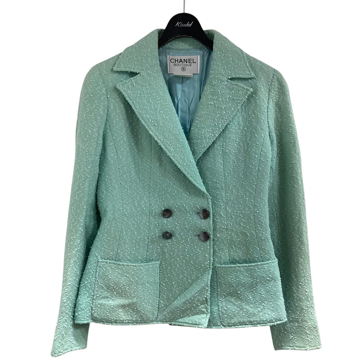 CHANEL(シャネル) ツイードジャケット P08886V05319 ミントグリーン