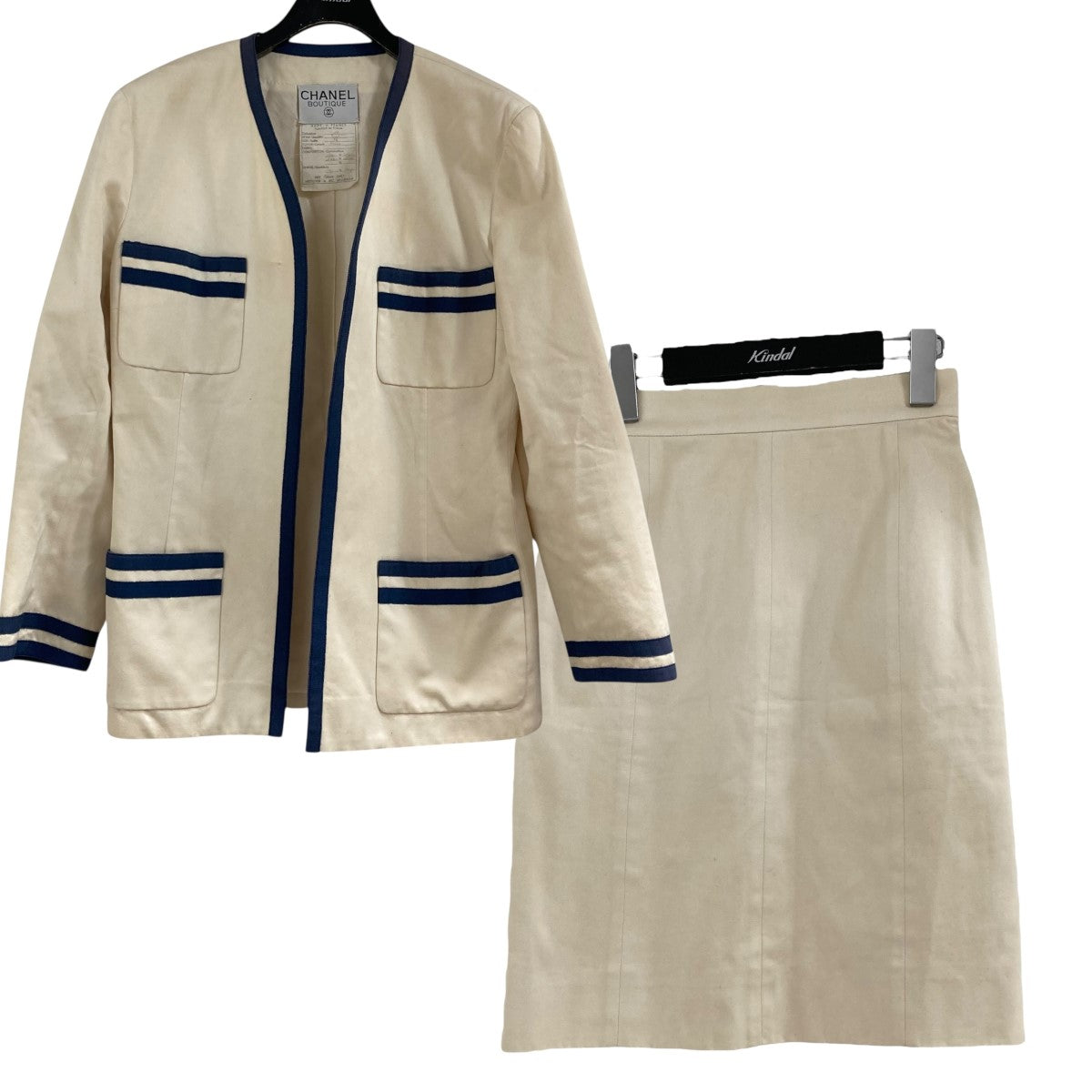 CHANEL(シャネル) ツイードジャケット P18627V10570 グレー サイズ 34