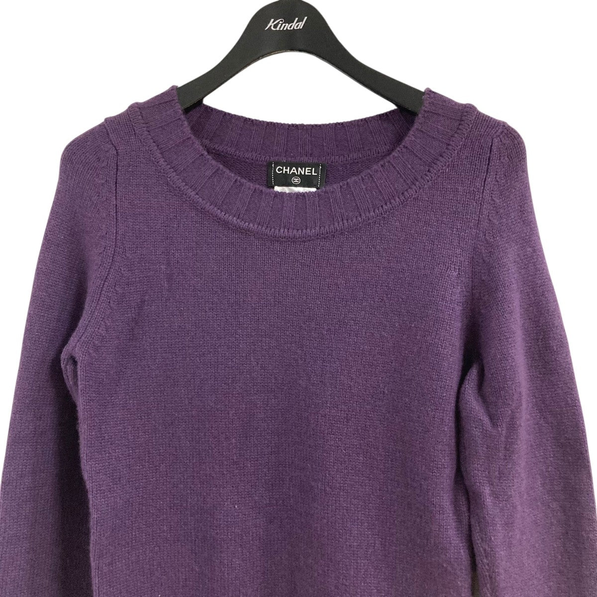 CHANEL(シャネル) ニットセーター P44576K04637 パープル サイズ 34
