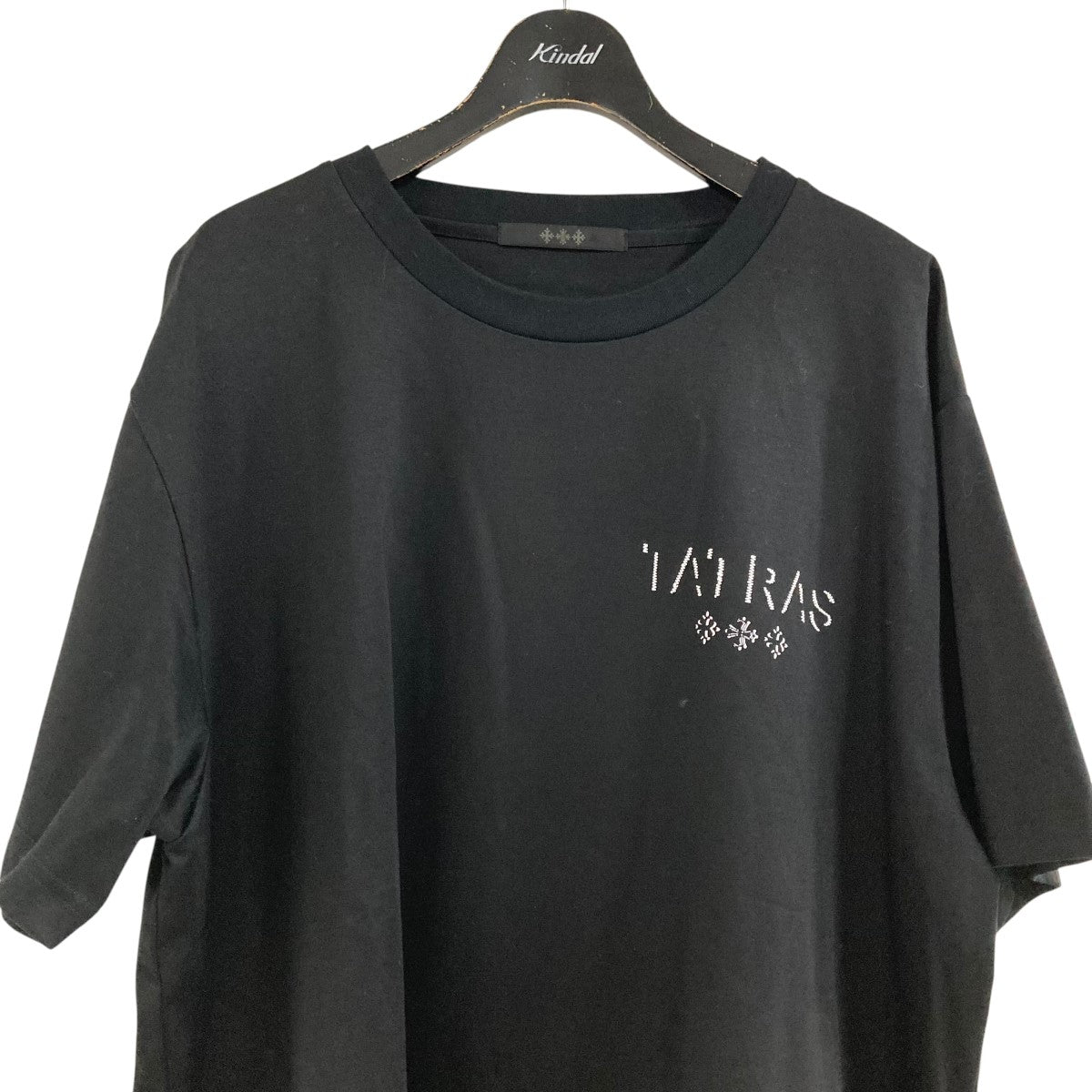タトラスTシャツ TATRAS(タトラス) ロゴTシャツ MTAT24S8258-M ブラック サイズ