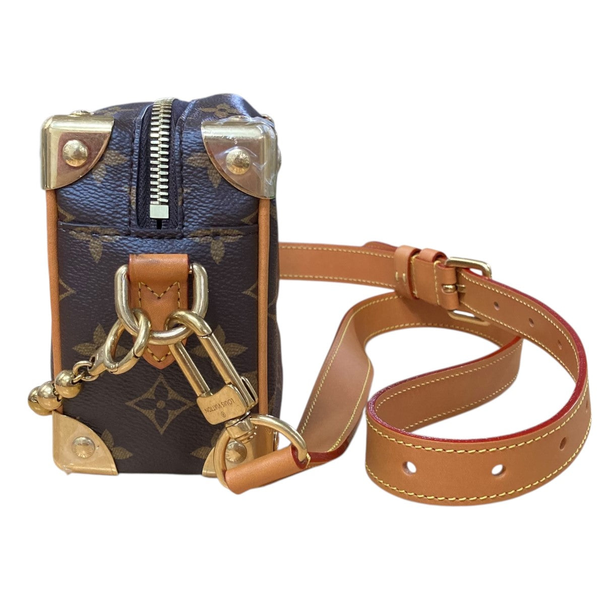 ルイヴィトン　トランク　中古品 LOUIS VUITTON(ルイヴィトン) ミニソフトトランク M14729 製造