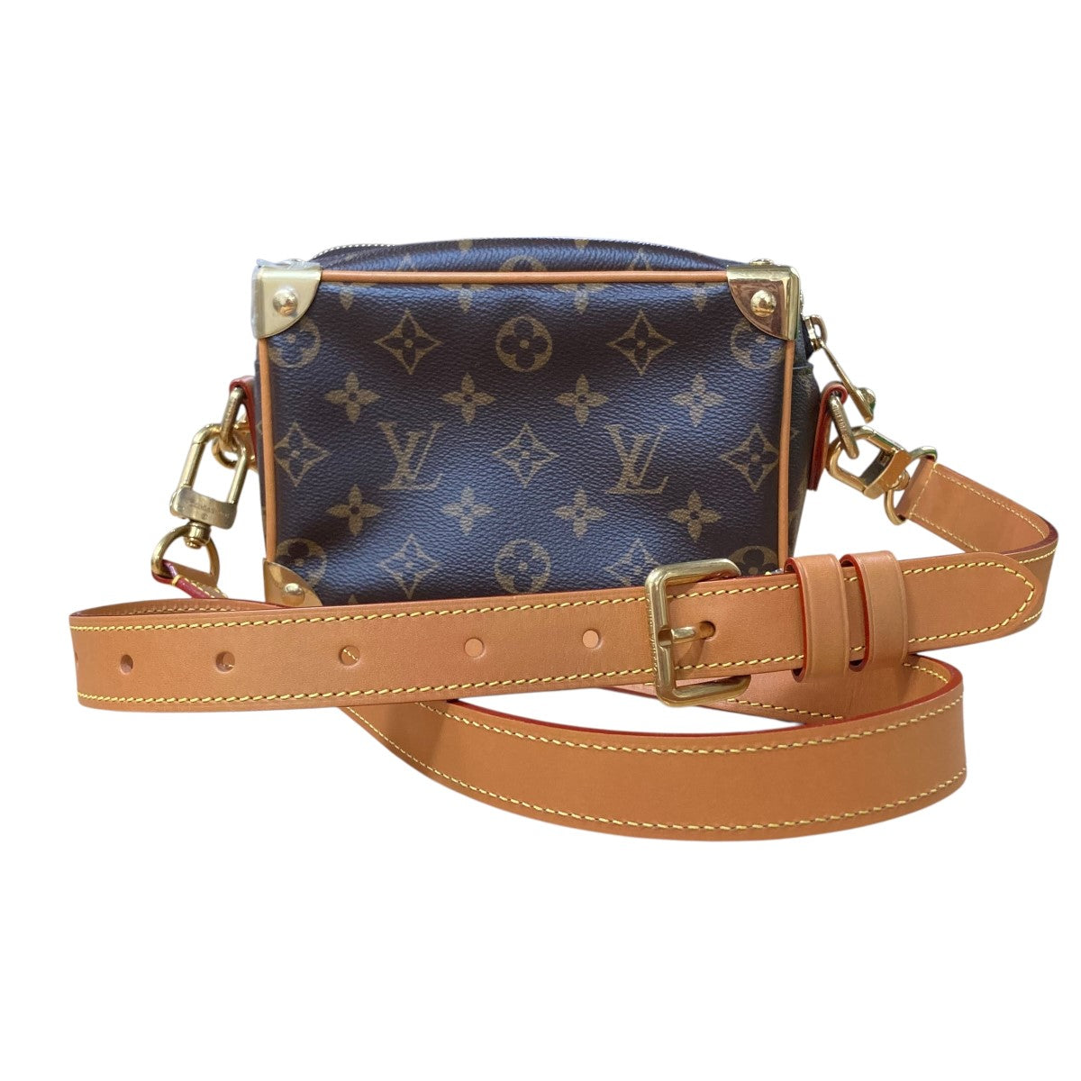 ルイヴィトン　トランク　中古品 LOUIS VUITTON(ルイヴィトン) ミニソフトトランク M14729 製造