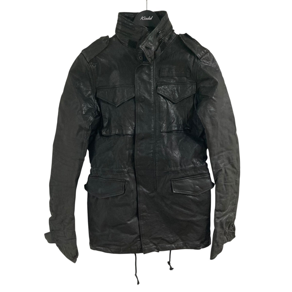 新品未使用タグ付き　AKM エイケイエム　レザージャケット　馬革　本革　黒　M レザージャケットAKM
