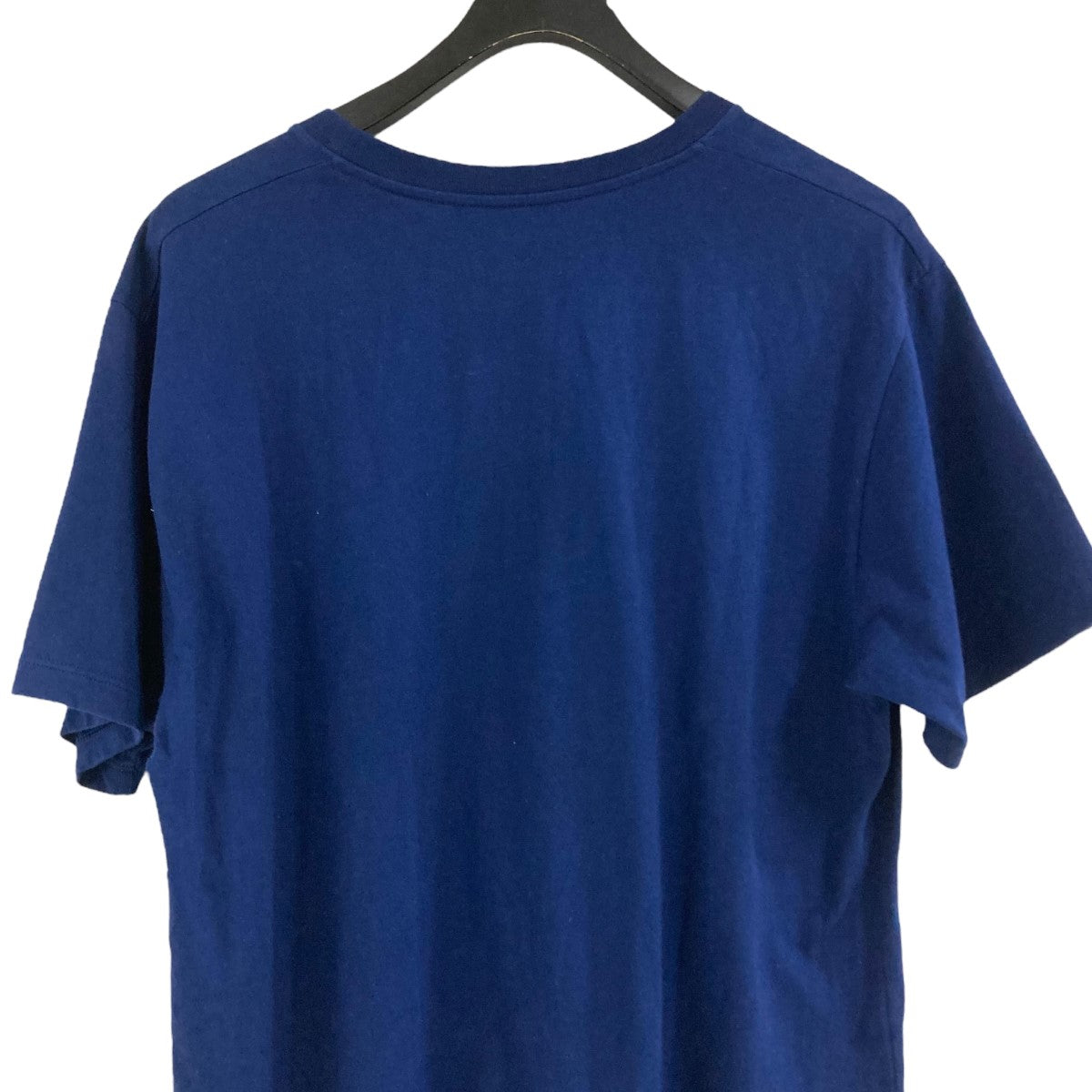 GUCCI ネイビー ロゴニット 半袖 未使用 GUCCI グッチ adidasコラボ ロゴプリント半袖Tシャツ ネイビー